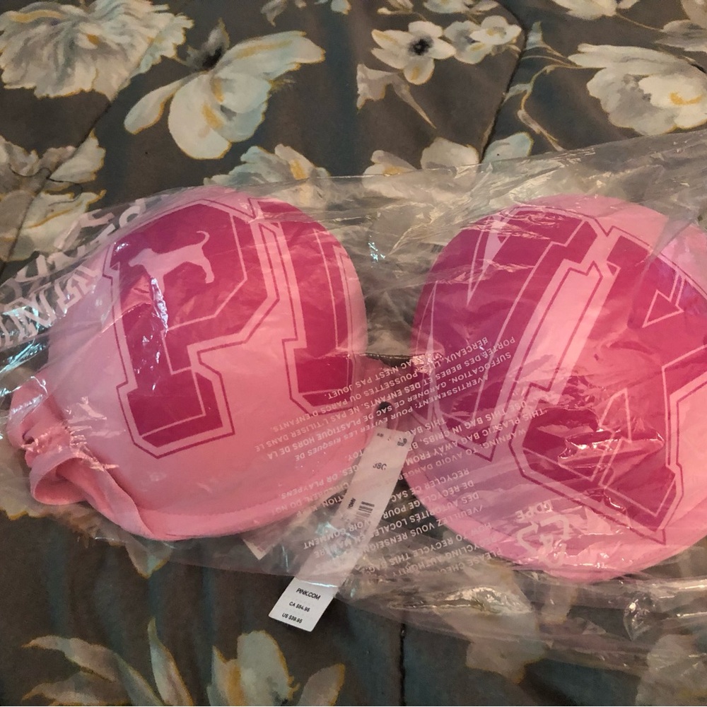 Pink Victorias Secret Pink Friday 2026 38C Push Up Bra - Picture 5 of 6